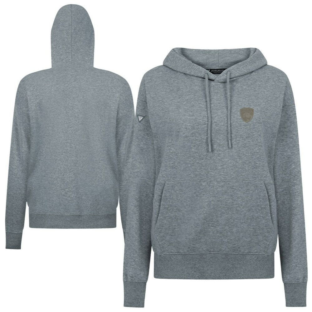 NHL Florida Panthers Levelwear Women's Adorn Copper Hoodie - Gray