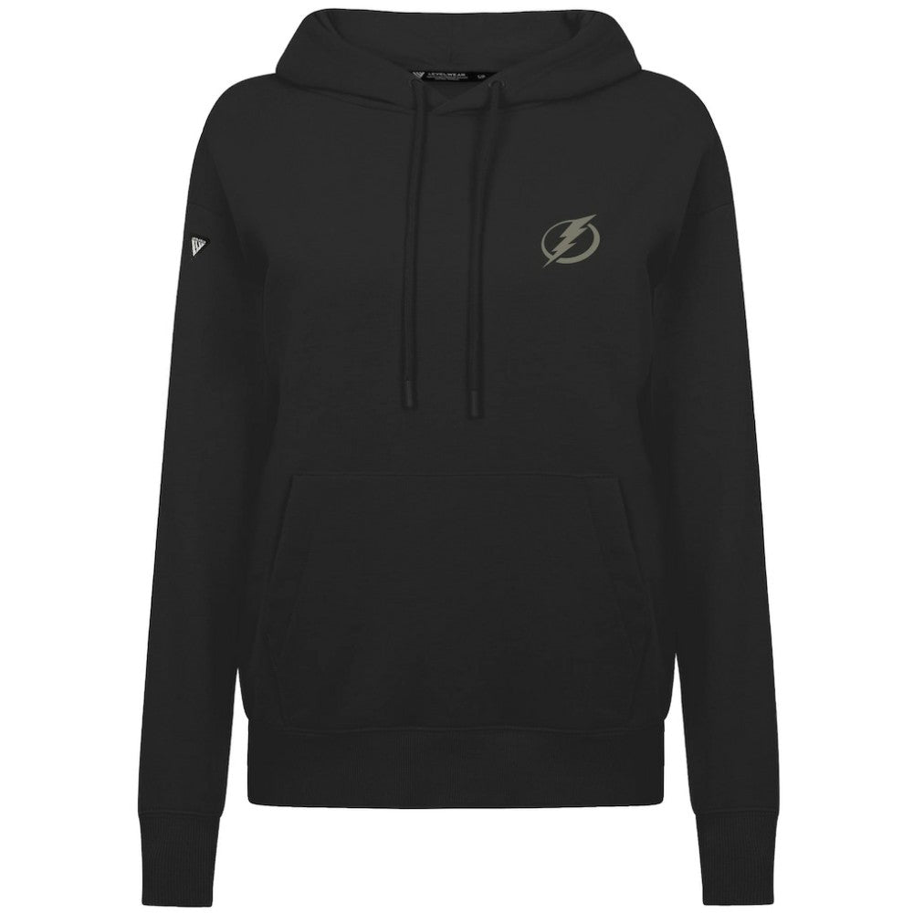 NHL Tampa Bay Lightning Levelwear Women's Adorn Copper Hoodie - Black