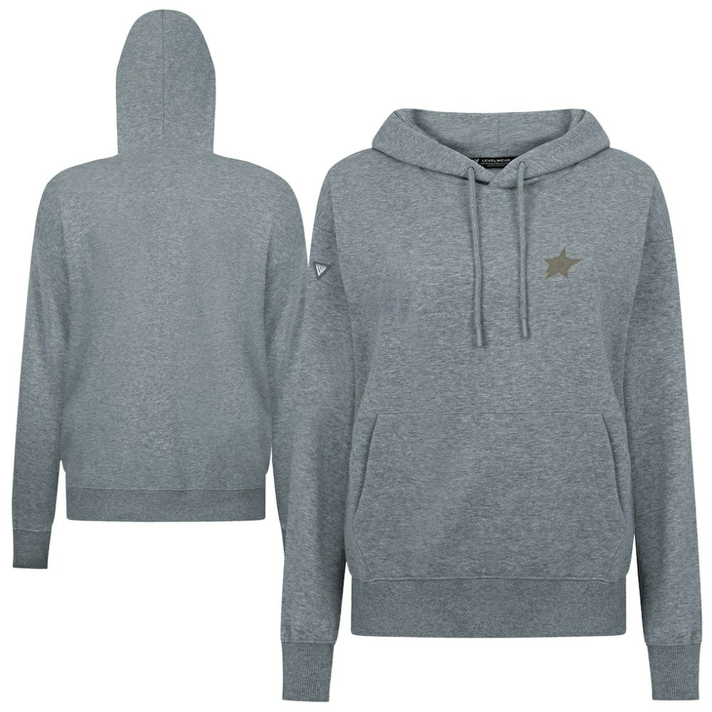 NHL Dallas Stars Levelwear Women's Adorn Copper Hoodie - Gray