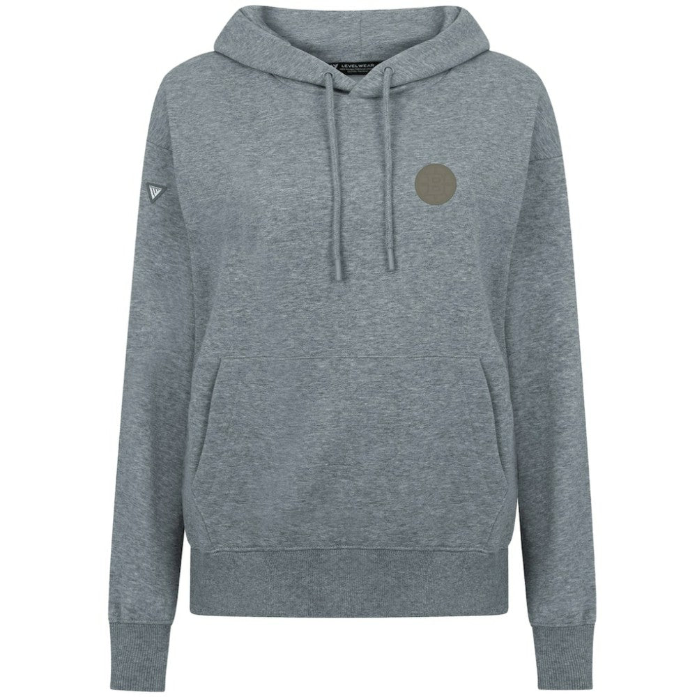 NHL Boston Bruins Levelwear Women's Adorn Copper Hoodie - Gray