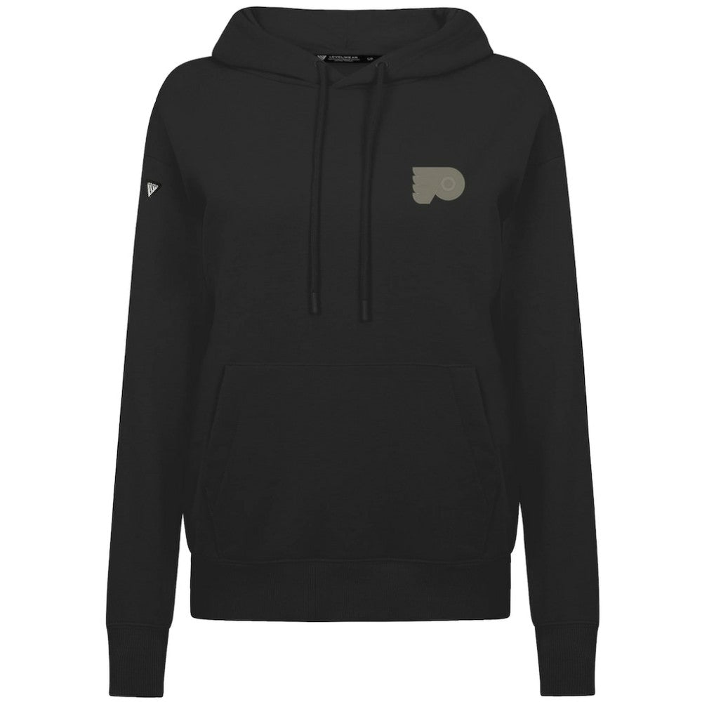 NHL Philadelphia Flyers Levelwear Women's Adorn Copper Hoodie - Black