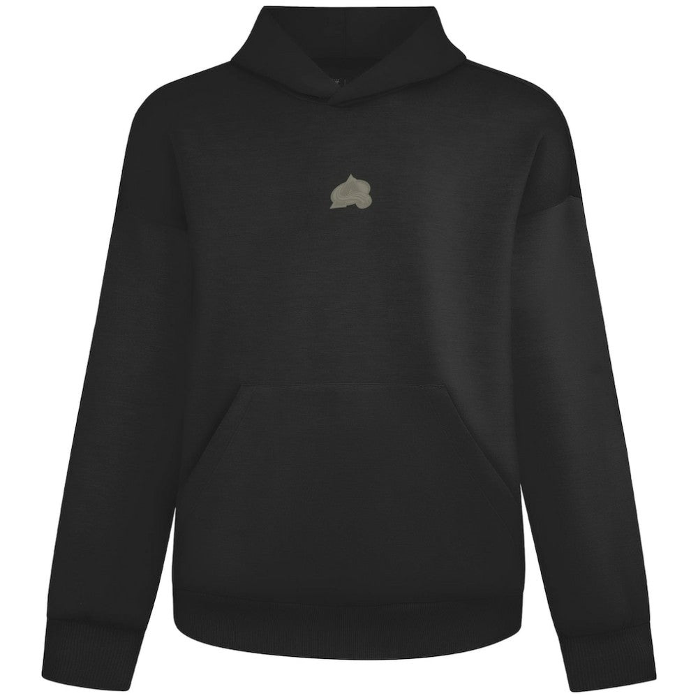 NHL Colorado Avalanche Levelwear Luxe Signature Copper Hoodie - Black