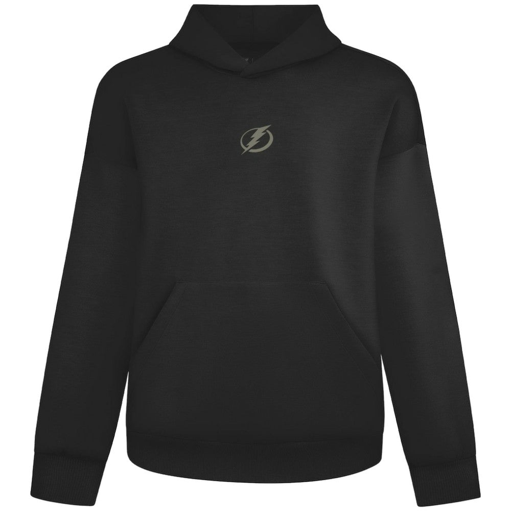 NHL Tampa Bay Lightning Levelwear Luxe Signature Copper Hoodie - Black