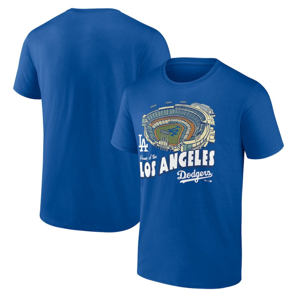 Los Angeles Dodgers Royal Home Stadium T-Shirt T-shirts