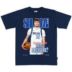 Cooper Flagg Dallas Mavericks SLAM Unisex Cover T-Shirt Navy