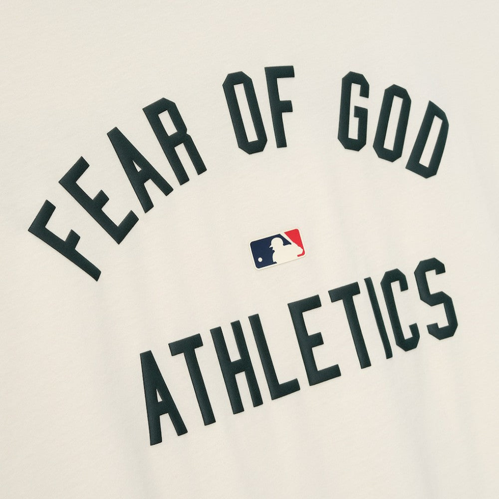 Athletics Fear of God x MLB 90's Fit T-Shirt - Cream T-shirts