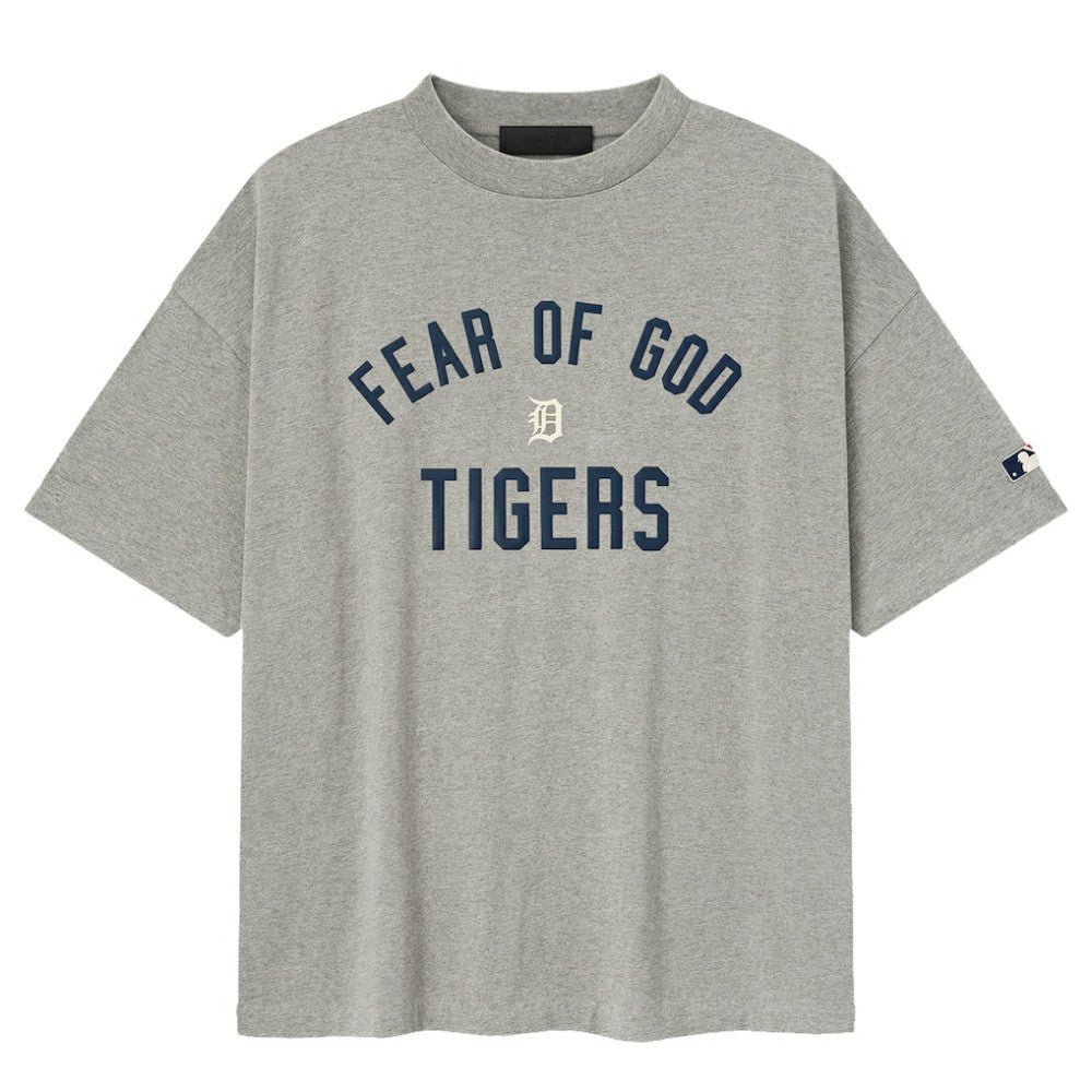 Detroit Tigers Fear of God x MLB 90's Fit T-Shirt - Heather Gray T-shirts