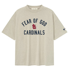 St. Louis Cardinals Fear of God x MLB 90's Fit T-Shirt - Homestead Heather Gray T-shirts