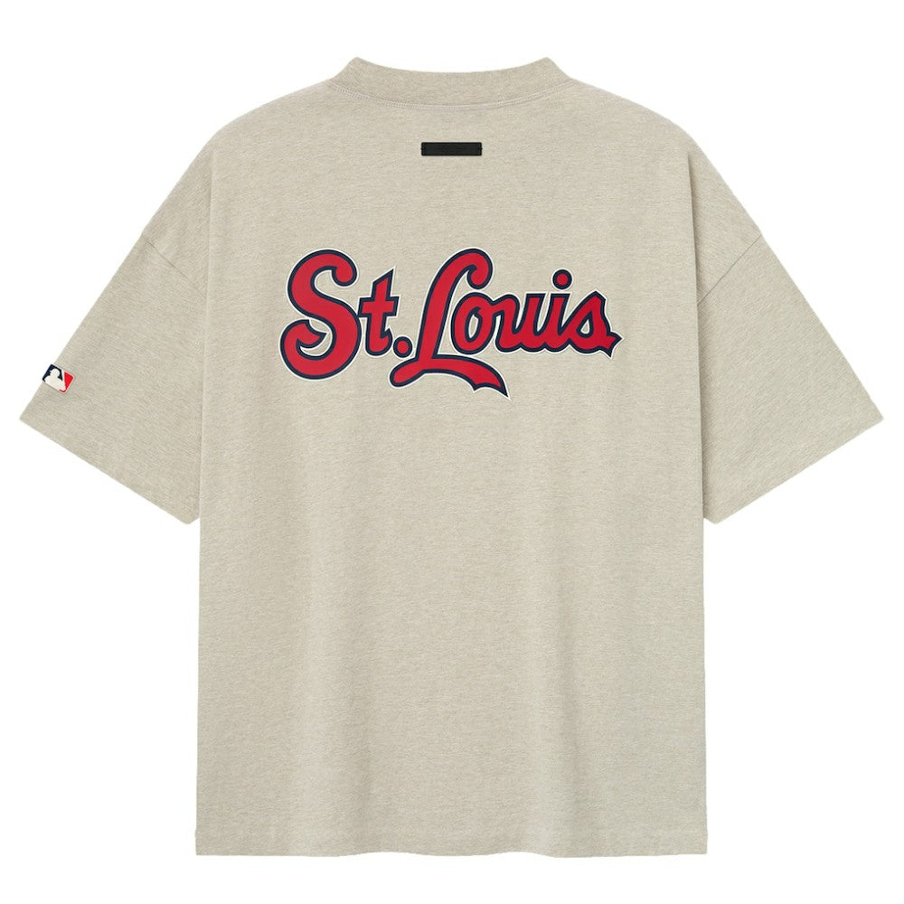 St. Louis Cardinals Fear of God x MLB 90's Fit T-Shirt - Homestead Heather Gray T-shirts