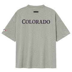 Colorado Rockies Fear of God x MLB 90's Fit T-Shirt - Heather Gray T-shirts