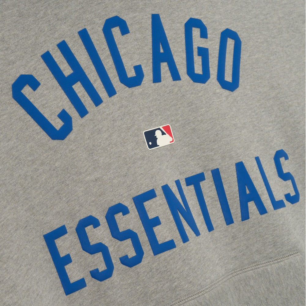 Chicago Cubs Fear of God x MLB Sport Fit Hoodie - Warm Heather Gray/Royal Hoodies