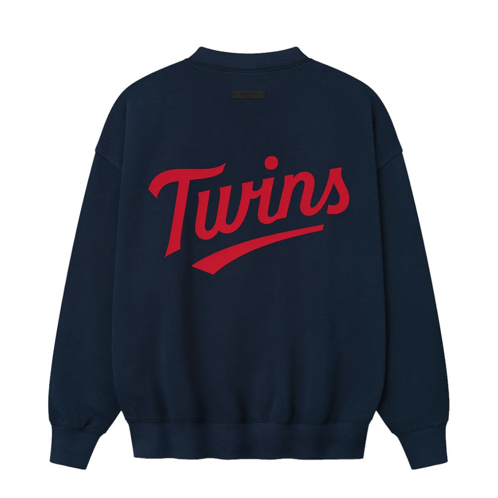 Fear of God x MLB Minnesota Twins Sport Fit Sweatshirt - Navy Sweatshirts