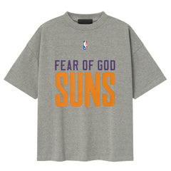 Phoenix Suns Fear of God x NBA Classic Fit T-Shirt Dark Heather Gray