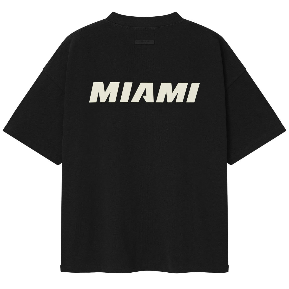 Miami Heat Fear of God x NBA Unisex 90s T-Shirt Heather Black