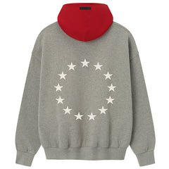 Philadelphia 76ers Fear of God x NBA Unisex Sport Hoodie Heather Gray/Red