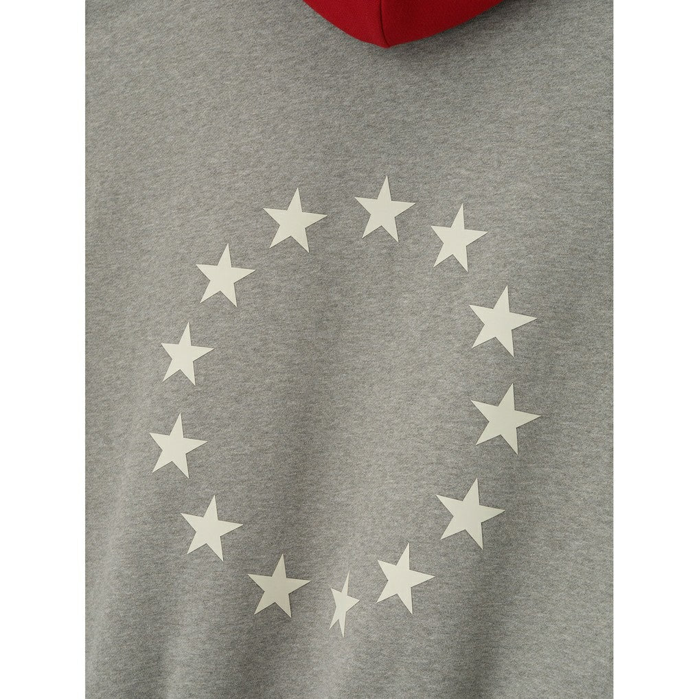 Philadelphia 76ers Fear of God x NBA Unisex Sport Hoodie Heather Gray/Red