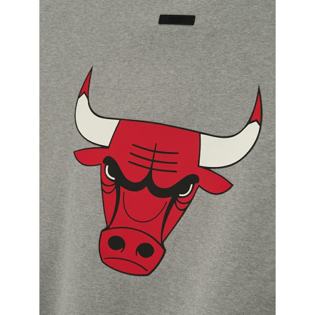 Chicago Bulls Fear of God x NBA Unisex Sport Sweatshirt Heather Gray