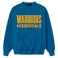 Golden State Warriors Fear of God x NBA Unisex Sport Sweatshirt Royal
