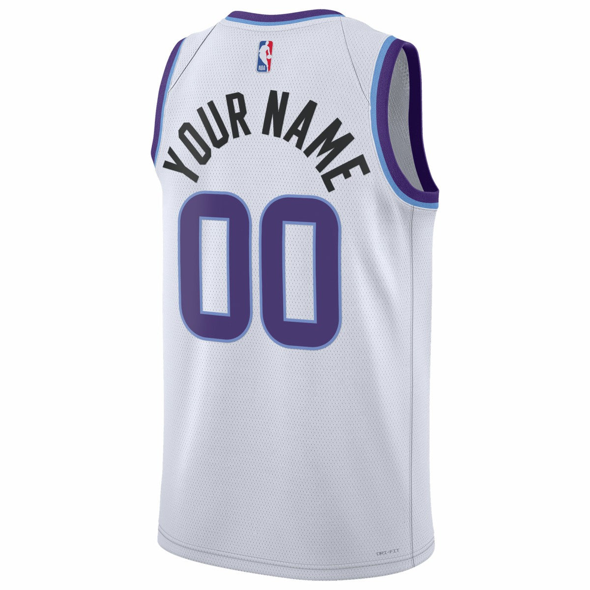 Utah Jazz Unisex Swingman Custom Jersey Association Edition White