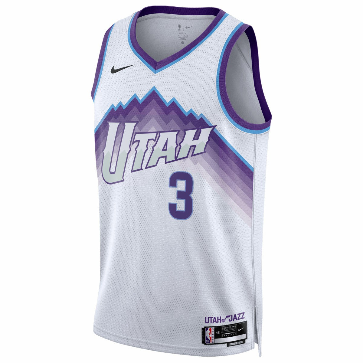 Keyonte George Utah Jazz Unisex Swingman Jersey Association Edition White