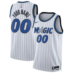 Orlando Magic Unisex Swingman Custom Jersey Association Edition White