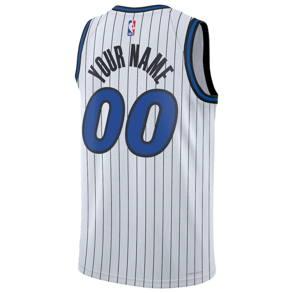 Orlando Magic Unisex Swingman Custom Jersey Association Edition White