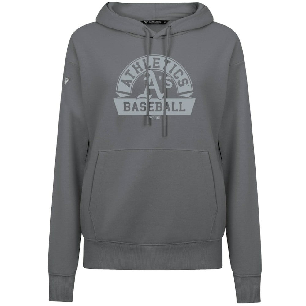 Athletics Levelwear Women's Adorn Banner Arch Hoodie - Stone Hoodies