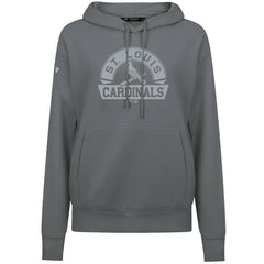 St. Louis Cardinals Levelwear Women's Adorn Banner Arch Hoodie - Stone Hoodies