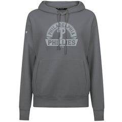 Philadelphia Phillies Levelwear Women's Adorn Banner Arch Hoodie - Stone Hoodies