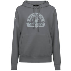 Baltimore Orioles Levelwear Women's Adorn Banner Arch Hoodie - Stone Hoodies