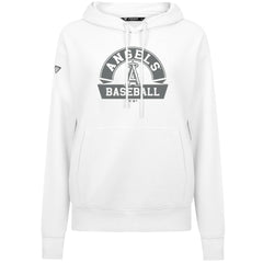 Los Angeles Angels Levelwear Women's Adorn Banner Arch Hoodie - White Hoodies