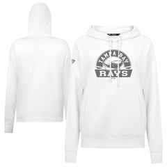 Tampa Bay Rays Levelwear Women's Adorn Banner Arch Hoodie - White Hoodies