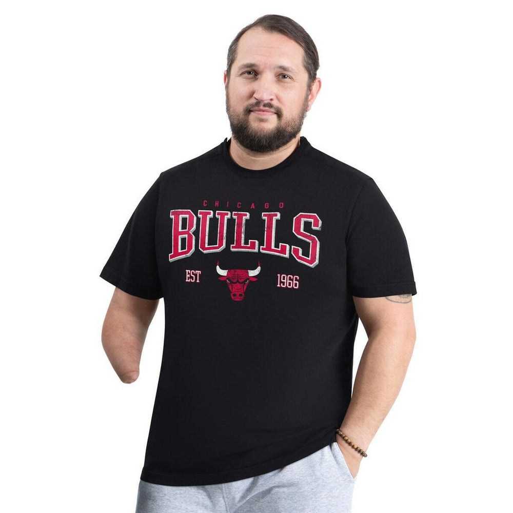 Chicago Bulls G-III Sports by Carl Banks Adaptive Classic Team Spirit Short Sleeve T-Shirt Black