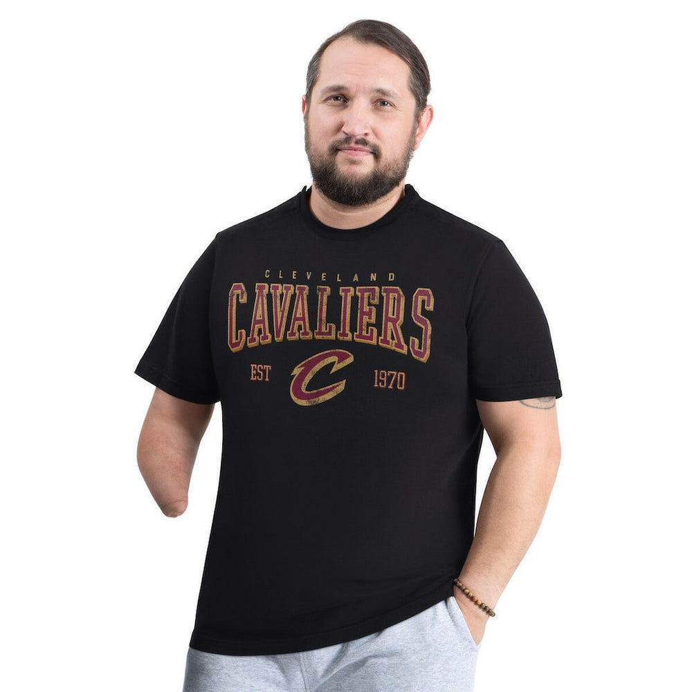 Cleveland Cavaliers G-III Sports by Carl Banks Adaptive Classic Team Spirit Short Sleeve T-Shirt Black