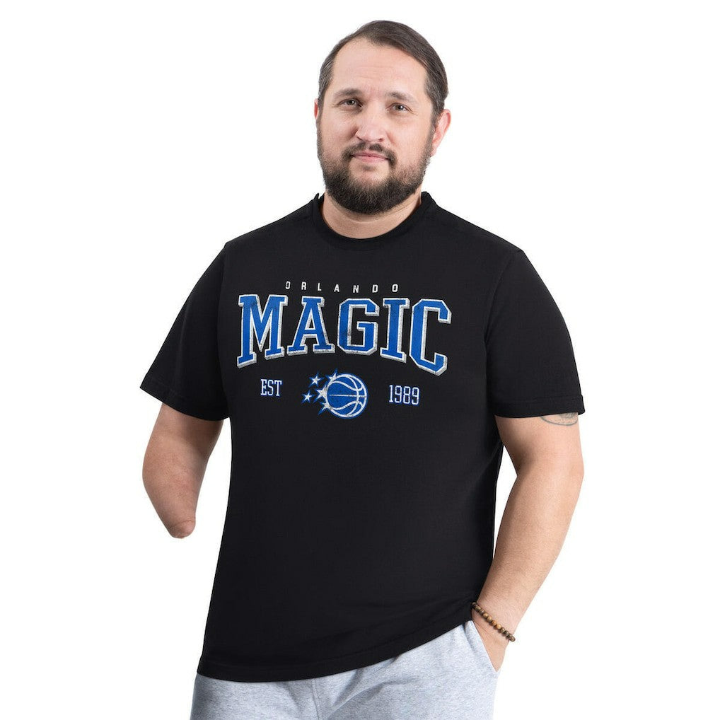 Orlando Magic G-III Sports by Carl Banks Adaptive Classic Team Spirit Short Sleeve T-Shirt Black
