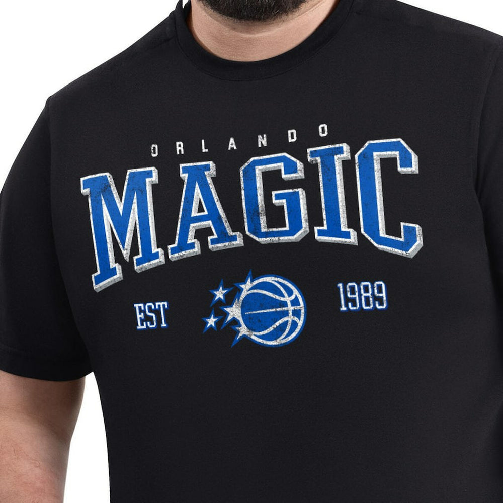 Orlando Magic G-III Sports by Carl Banks Adaptive Classic Team Spirit Short Sleeve T-Shirt Black