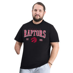 Toronto Raptors G-III Sports by Carl Banks Adaptive Classic Team Spirit Short Sleeve T-Shirt Black