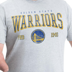 Golden State Warriors G-III Sports by Carl Banks Adaptive Classic Team Spirit Short Sleeve T-Shirt Gray