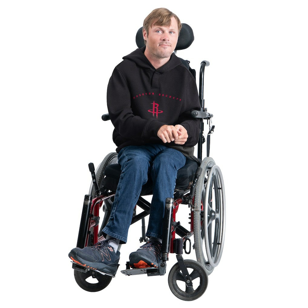 Houston Rockets G-III Sports by Carl Banks Adaptive Team Arc Fleece Hoodie Black