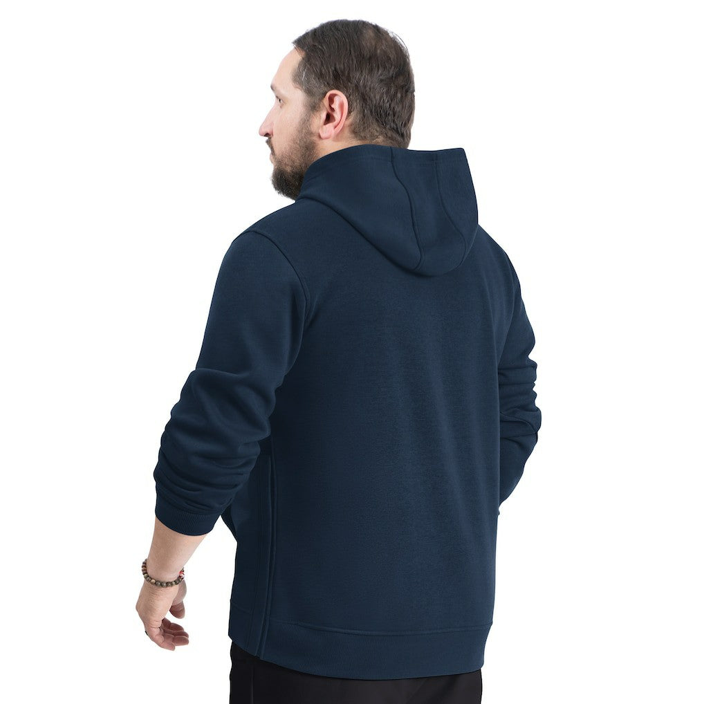 Denver Nuggets G-III Sports by Carl Banks Adaptive Team Arc Fleece Hoodie Navy