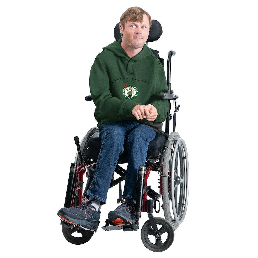 Boston Celtics G-III Sports by Carl Banks Adaptive Team Arc Fleece Hoodie Green