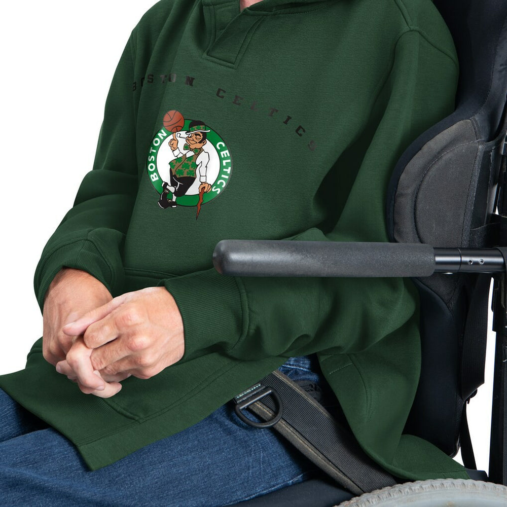Boston Celtics G-III Sports by Carl Banks Adaptive Team Arc Fleece Hoodie Green