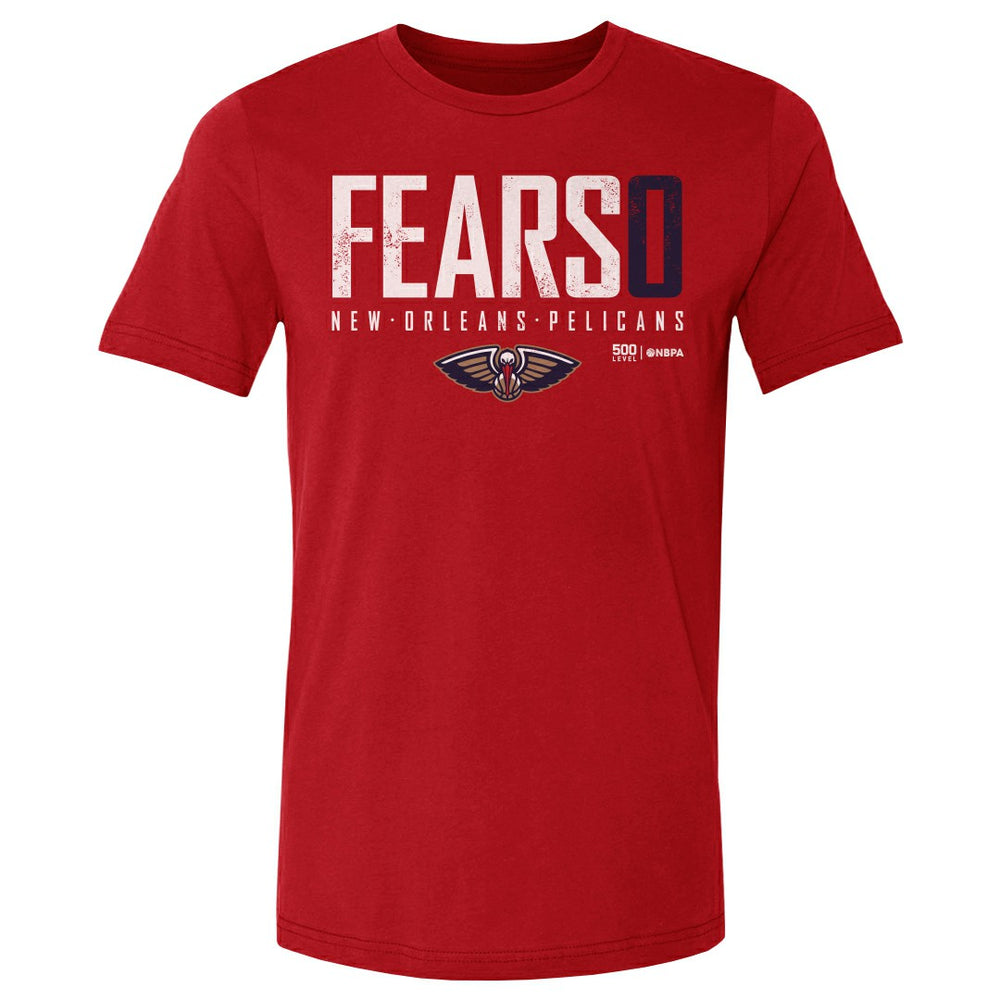 Jeremiah Fears New Orleans Pelicans 500 Level Elite T-Shirt Red