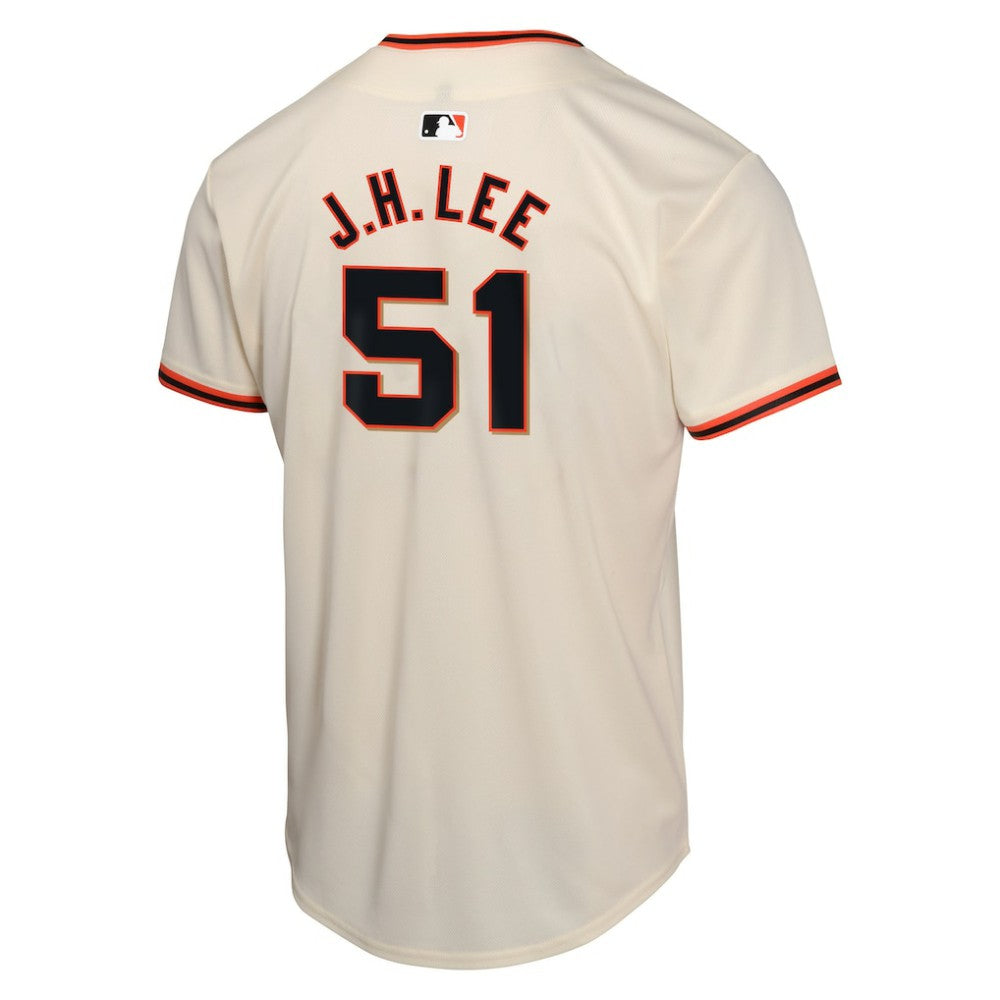 Jung Hoo Lee San Francisco Giants Nike Youth Home Player Game Jersey - Cream Jerseys