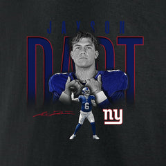 Jaxson Dart New York Giants Humble Shadow Player Graphic T-Shirt Black