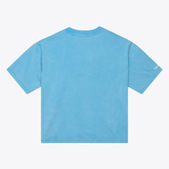 Philadelphia Phillies Mitchell & Ness Women's Cooperstown Cropped Boxy T-Shirt - Light Blue T-shirts