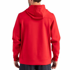 Houston Texans Cutter & Buck Roam Eco Half-Zip Recycled Pullover Hoodie Red