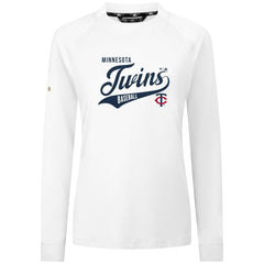 Minnesota Twins Levelwear Women's Slender Glide T-Shirt - White T-shirts