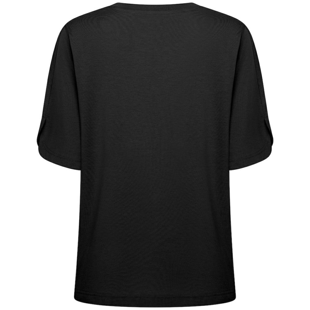 Athletics Levelwear Women's Bloom Sizzle T-Shirt - Black T-shirts