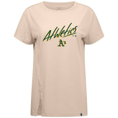 Athletics Levelwear Women's Influx Sizzle T-Shirt - Khaki T-shirts